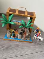 Playmobil piraten eiland schatkist, Ophalen of Verzenden, Gebruikt, Complete set