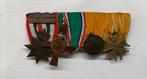 Medaille Spange Indië en NNG VETERAAN Marine, Ophalen of Verzenden, Marine, Nederland, Lintje, Medaille of Wings