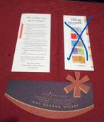 2 Bladwijzers Boekenleggers / Boekverkoper / Tille Lwd., Ophalen of Verzenden, Zo goed als nieuw, Reclame