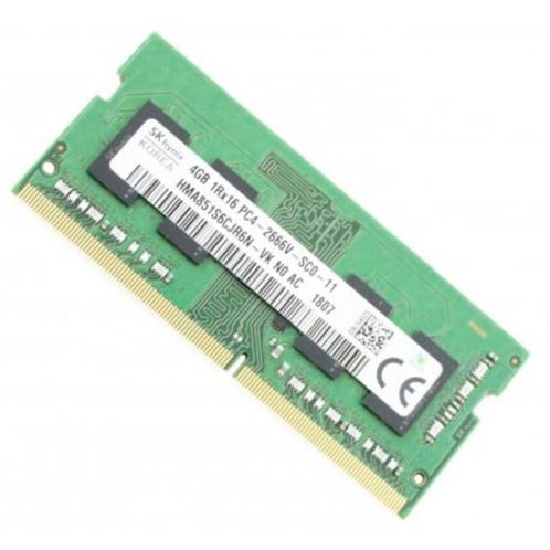 2 maal Skhynix 4GB 1RX16 PC4-2666V DDR4, Computers en Software, RAM geheugen, Gebruikt, Laptop, 4 GB, DDR4, Ophalen of Verzenden