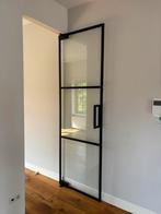 Stalen binnendeur met glas, Doe-het-zelf en Verbouw, Ophalen, 80 tot 100 cm, 215 cm of meer, Binnendeur