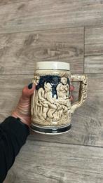 Bierpul stein, Huis en Inrichting, Verzenden, Zo goed als nieuw, Glas, Overige stijlen