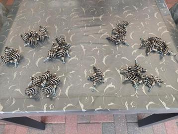 Diverse deurknoppen - Metalen design beschikbaar voor biedingen