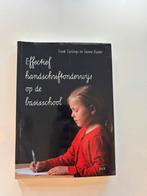 Effectief handschriftonderwijs op de basisschool, Freek Turlings; Sanne Kuster, Sociale wetenschap, Ophalen of Verzenden, Zo goed als nieuw