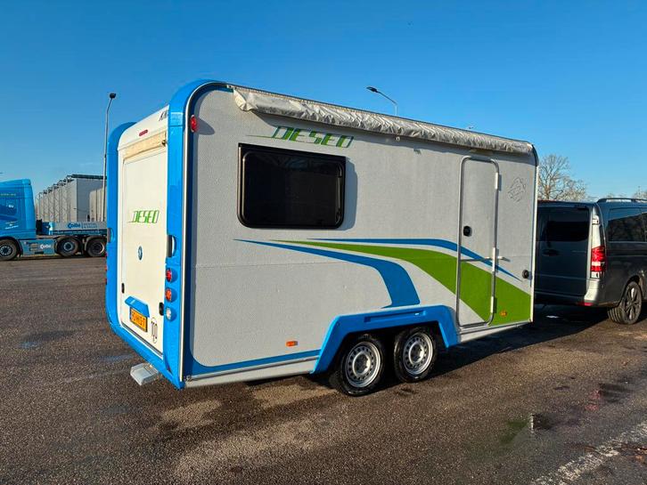 Knaus Deseo Transport, Caravans en Kamperen, Caravans, Particulier, tot en met 4, Rondzit, Knaus, Luifel, Ophalen