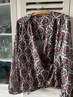 Zijde acntige boho blouse, Ophalen of Verzenden, Zo goed als nieuw, Maat 38/40 (M)