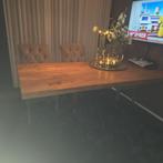 mango houten eettafel, Huis en Inrichting, Tafels | Eettafels, 200 cm of meer, Zo goed als nieuw, Rechthoekig, 50 tot 100 cm