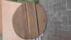 Douglas blad statafel, Tuin en Terras, Ophalen of Verzenden, Gebruikt, Hout