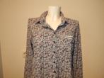 Studio Anneloes travel stof blouse in printje blauw M, Maat 38/40 (M), Studio Anneloes, Gedragen, Verzenden