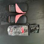 Ronin roze zwarte bokshandschoenen 8oz, Ophalen of Verzenden, Zo goed als nieuw, Overige