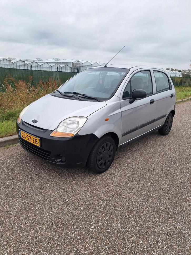 Te Koop Automaat Chevrolet Matiz 0.8 AUT 2006 Grijs, Auto's, Chevrolet, Bedrijf, Matiz, Benzine, C, Hatchback, Automaat, Origineel Nederlands