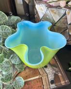 Vaas Leonardo mondgeblazen vintage, Huis en Inrichting, Woonaccessoires | Vazen, Ophalen of Verzenden, Glas, Minder dan 50 cm