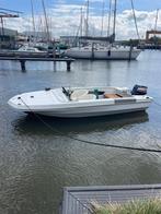 Speedboot met 25 PK Yamaha buitenboordmotor + trailer, Watersport en Boten, Ophalen, Gebruikt