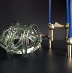 Modernist glass knot sculpture glazen knoopsculptuur, Antiek en Kunst, Ophalen of Verzenden