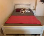 Twee persoons bed (Ikea), Ophalen, Gebruikt, Tweepersoons, 140 cm