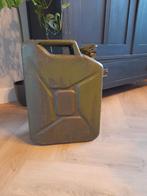 Metalen jerrycan leger, Ophalen of Verzenden, Overige soorten, Overige gebieden, Overige typen