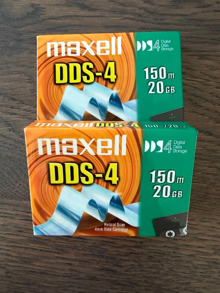 Maxell DDS-4 datacartridge 20GB – nieuw & geseald, 2 t/m 25 bandjes, Overige genres, Ophalen of Verzenden, Nieuw in verpakking