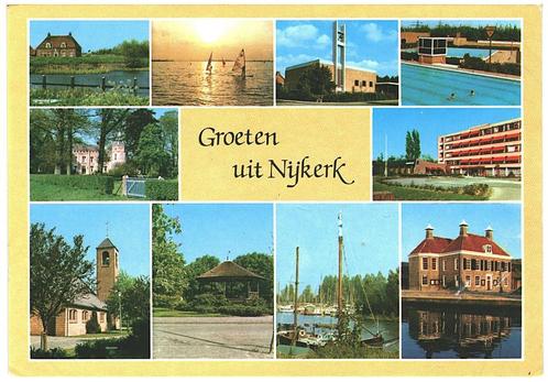 908348	Nijkerk	Gld	Gelopen met postzegel, Verzamelen, Ansichtkaarten | Nederland, Gelopen, Gelderland, Ophalen of Verzenden