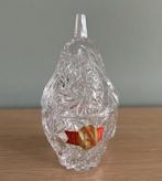 Vintage kristallen potje peervorm, Anne Hütte, Ophalen of Verzenden