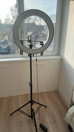 Ringlamp voor foto en video FalconEyes Dvr 512, Ophalen, Gebruikt, Lamp of Flitsset