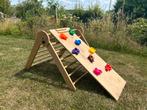 Klimrek met Klimwand & Glijbaan - Opvouwbaar, Kinderen en Baby's, Speelgoed | Houten speelgoed, Ophalen, Zo goed als nieuw, Overige typen