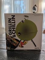 Draagbare GUSTA BBQ, groen NIEUW, Tuin en Terras, Houtskoolbarbecues, Ophalen of Verzenden, Nieuw