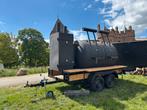 Oklahoma Smoker BBQ Grill zeer zware kwaliteit, Ophalen of Verzenden, Gebruikt, Fornuis, Frituur en Grillen