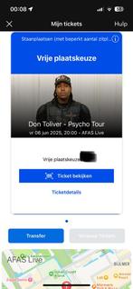 Don toliver 6 juni 2025 20:00 uur Afas live Amsterdam, Eén persoon