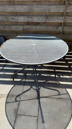 Gratis, Tuin en Terras, Tuintafels, Ophalen of Verzenden, Gebruikt, Rond, Metaal