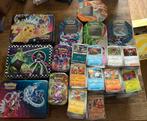 Pokemon kaarten bulk en lege tins, Ophalen of Verzenden, Zo goed als nieuw, Meerdere kaarten