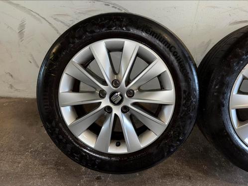 Seat Audi Skoda 16 inch velgen (lichtmetaal / zomerbanden), Auto diversen, Wieldoppen, Gebruikt, Ophalen