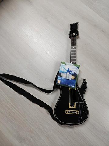 Guitar Hero Gitaar Xbox One + game beschikbaar voor biedingen