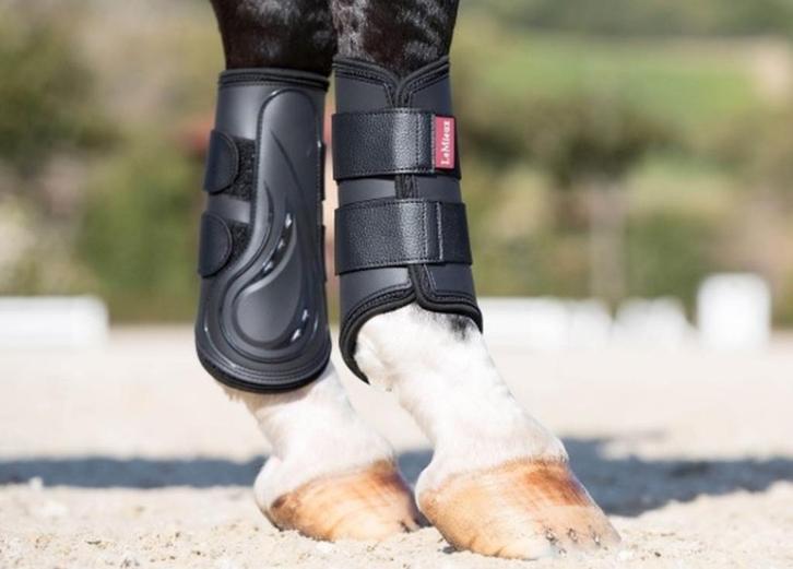 LeMieux Proshell Brushing Boot Beenbeschermer Zwart M + L+XL, Dieren en Toebehoren, Paarden en Pony's | Beschermers, Nieuw, Rijden