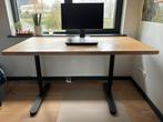 IKEA Bekant bureau onderstel zwart voor blad 120x80, Gebruikt, Ophalen, Bureau