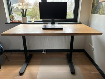 IKEA Bekant bureau onderstel zwart voor blad 120x80