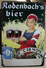 RODENBACH REKLAME -METAAL-, Verzamelen, Verzenden, Gebruikt, Reclamebord, Plaat of Schild, Overige merken