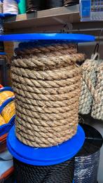 Rol 33 meter manilla touw 20 mm dik, Ophalen of Verzenden, Nieuw, Lijn of Blok