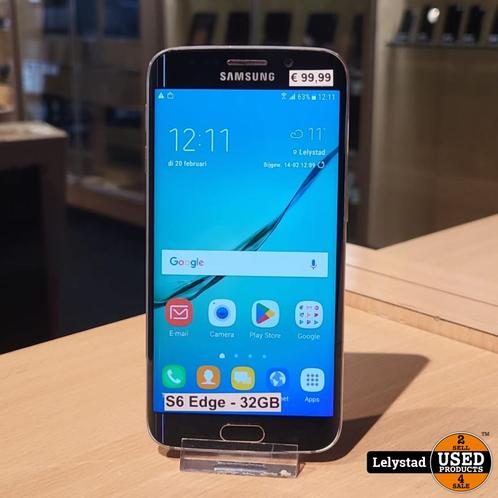 Samsung Galaxy S6 Edge 32GB Blauw, Telecommunicatie, Mobiele telefoons | Samsung, Zo goed als nieuw
