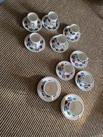 Servies brabants bont thee en koffie kopjes, Huis en Inrichting, Keuken | Servies, Ophalen, Overige stijlen, Kop(pen) en/of Schotel(s)
