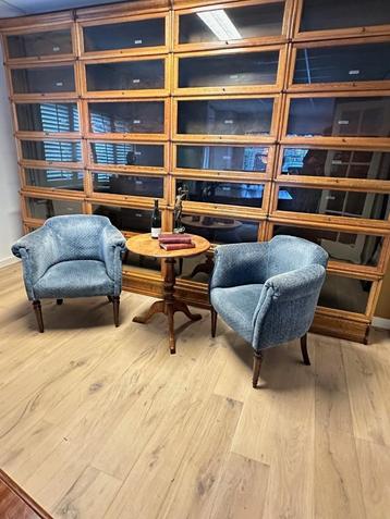 Grote antieke eiken Globe Wernicke boekenkast beschikbaar voor biedingen