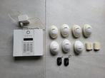 Visonic Powermax alarmsysteem met GSM module en sensoren, Ophalen of Verzenden, Compleet systeem