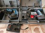 2x accu bm - Bosch GSR 12 v2 + Gbm 12 v2 + extra accu/laad, Doe-het-zelf en Verbouw, Gereedschap | Boormachines, Variabele snelheid