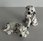 Stenen beeldjes dalmatier hondjes, Ophalen of Verzenden, Zo goed als nieuw, Dier
