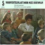 Mies Bouwman voorvertelplaat deel 5 uit 1970, Cd's en Dvd's, Vinyl Singles, Gebruikt, Ophalen of Verzenden, 7 inch, Kinderen en Jeugd