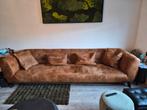 Mooie leren cognac kleur bankstel 300cm,  incl kussens, Ophalen of Verzenden, Zo goed als nieuw, Vierpersoons of meer, Leer