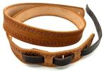 GB014 Nieuw tuigleer gitaarband handgemaakt 173cm, Verzenden, Nieuw, Akoestische gitaar