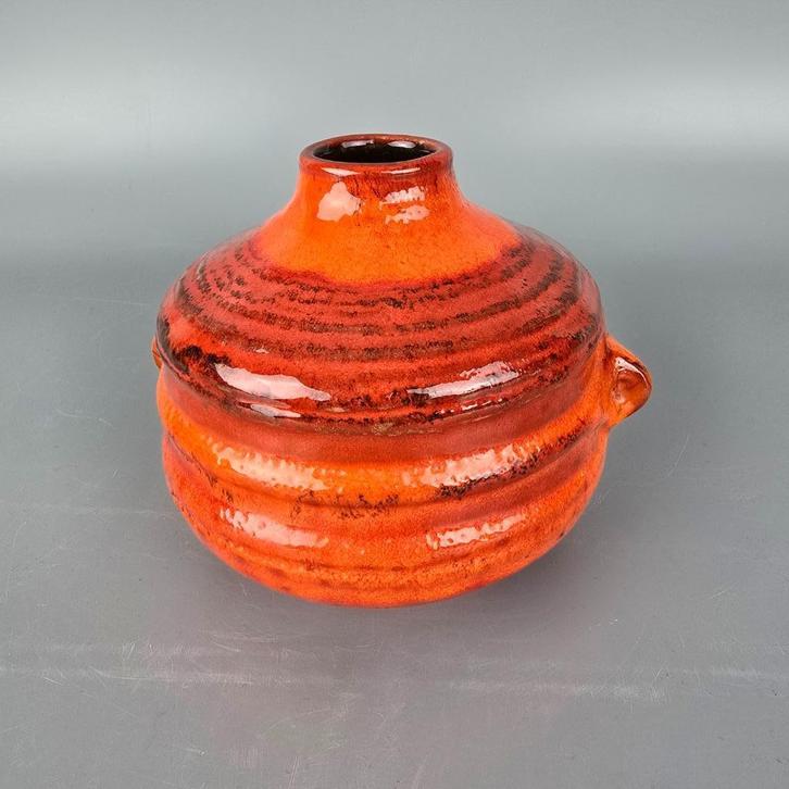 Vintage West-Duitse Fat Lava vaas. ruscha 875  Pompeii, Antiek en Kunst, Antiek | Vazen, Ophalen of Verzenden
