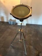 Design studiolamp: industrieel, Huis en Inrichting, Lampen | Vloerlampen, Ophalen, Gebruikt, Metaal, 100 tot 150 cm