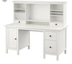 Hemnes bureau wit, Huis en Inrichting, Bureaus, Zo goed als nieuw, Ophalen, Bureau