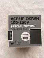 In-Lite Ace Up-Down 100-230V Flat Grey, Minder dan 50 watt, Wandlamp, Waterbestendig, Ophalen of Verzenden